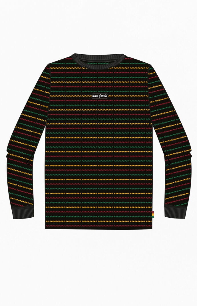 Striped Bolt Long Sleeve T-Shirt