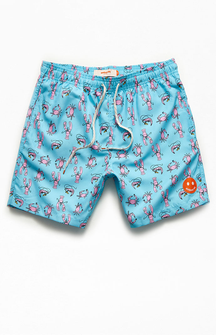 ambsn Krusty Party 16 Swim Trunks PacSun