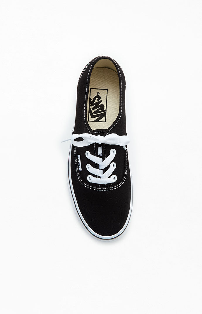 black and white authentic vans