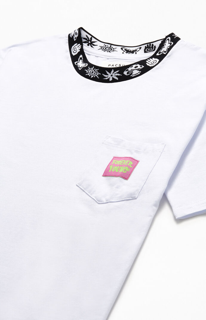 Forever Young Rib Pocket T-Shirt
