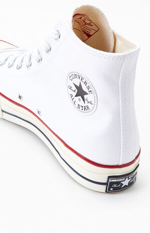 White Chuck 70 High Top Shoes image number 7