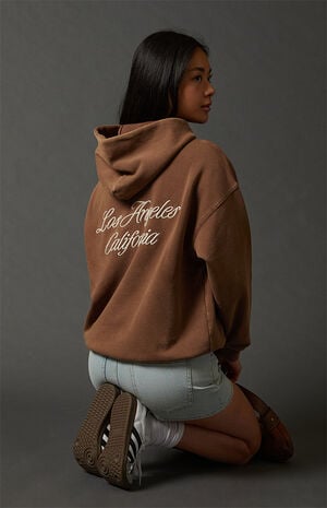 LA Embroidered Hoodie image number 1