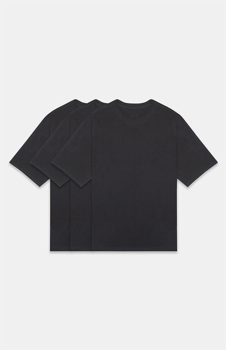 Essentials Black 3 Pack T-Shirts