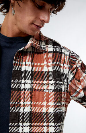 Benny Corduroy Woven Flannel Shirt image number 2