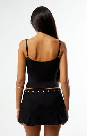 Studded Pleated Mini Skirt image number 5