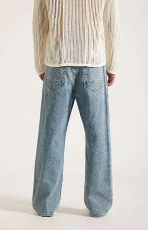 Dylan Baggy Jeans Studded Medium Blue image number 4