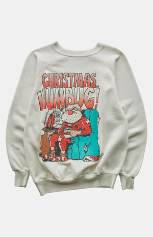 90s Christmas Humbug Crew Neck Sweatshirt image number 1