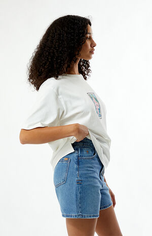 Medium Indigo Koko Denim Shorts image number 3