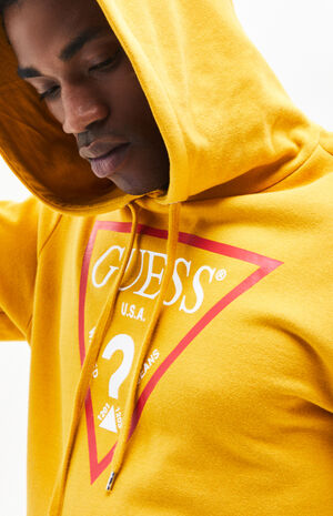 Guess Classic Logo Pullover Hoodie Pacsun