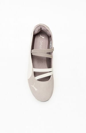 Women's Taupe Speedcat Ballet Sneakers image number 5