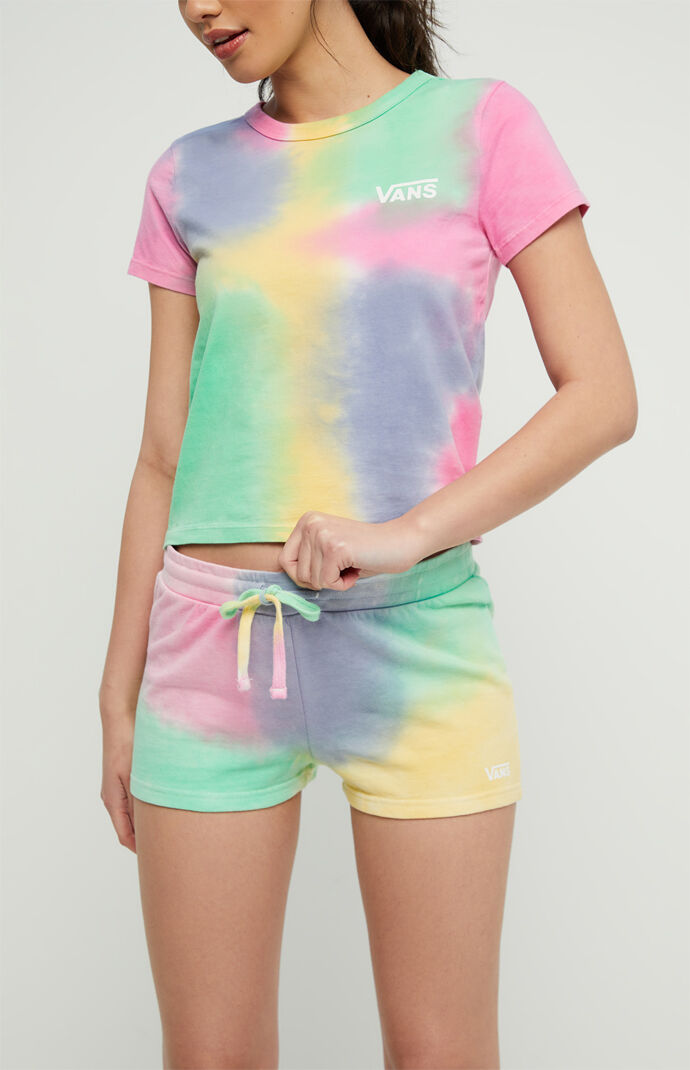 Vans Aura Tie Dyed Shorts Pacsun