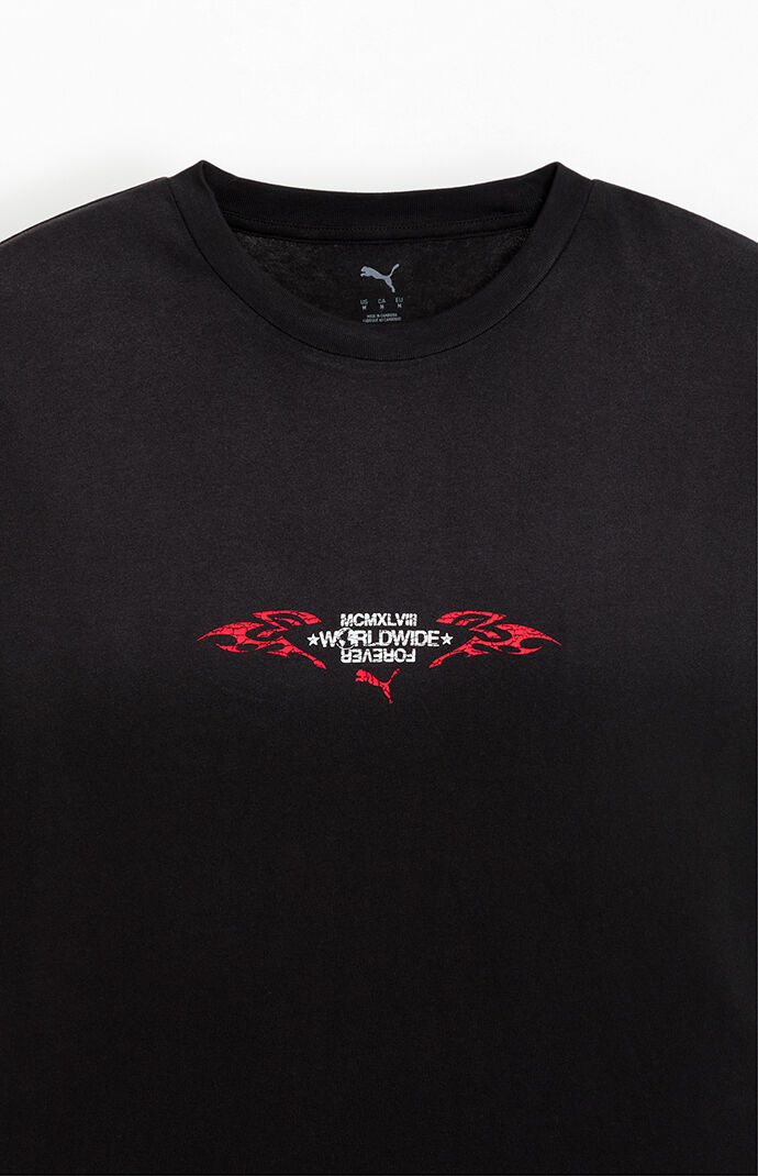 PUMA × TANGRAM TEE PUMA BLACK TGA-MT180 PUMA × TANGRAM TEE PUMA BLACK TGA-MT180