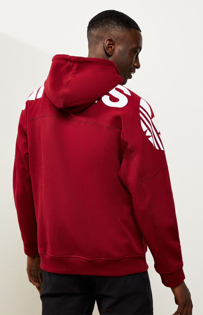 Adidas vocal ryv blocked online pullover hoodie