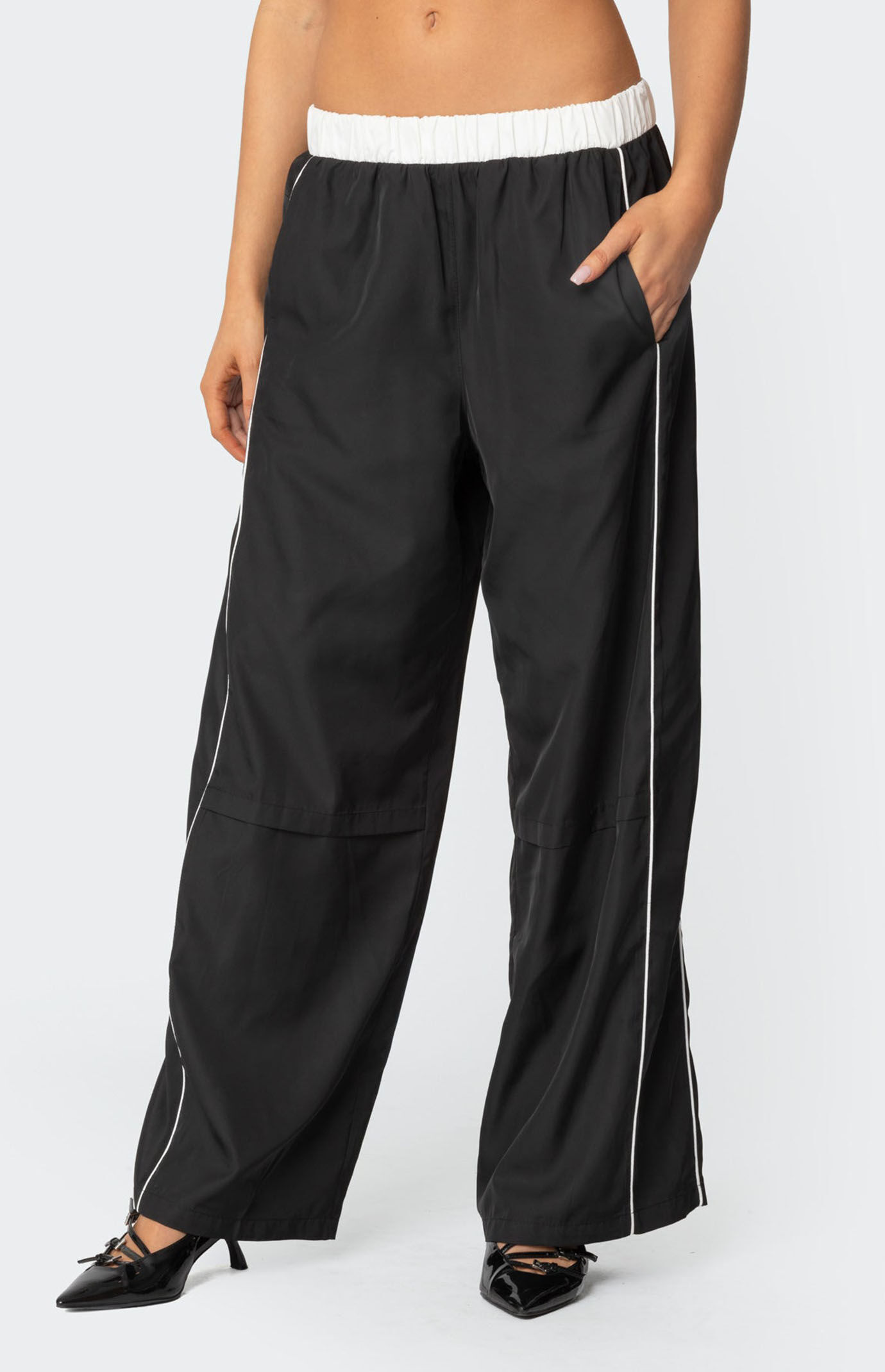 Edikted Ofir Nylon Track Pants | Pacsun