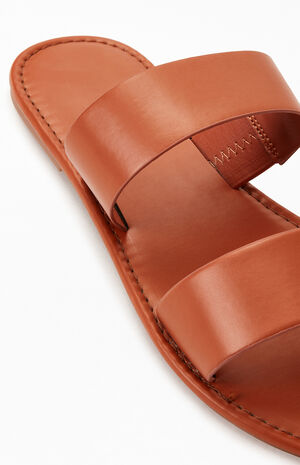 Women's Pu Double Strap Sandals image number 6