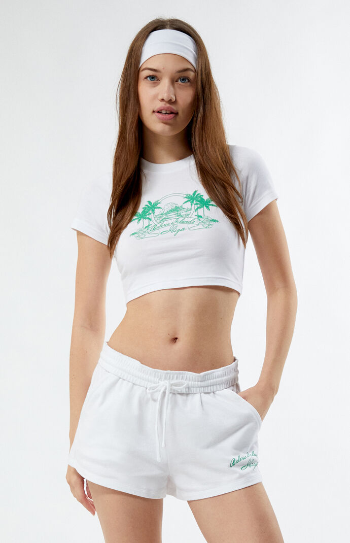 Rosette Jersey Shorts