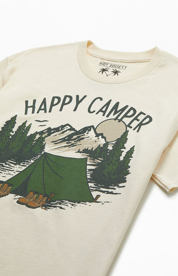 Riot Society Happy Camper T-Shirt | PacSun