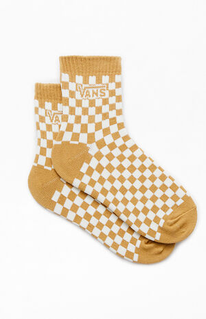 Checkerboard PNP Half Crew Sock image number 2
