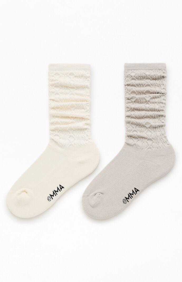 The Met x Pacsun Cable Knit Crew Socks