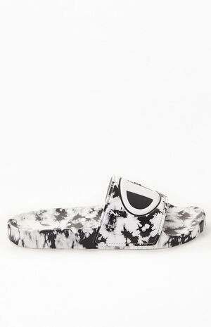 Women's White IPO Mystic Slide Sandals image number 2