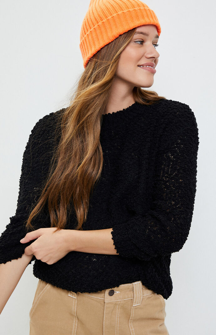 Chase Popcorn Pullover Sweater
