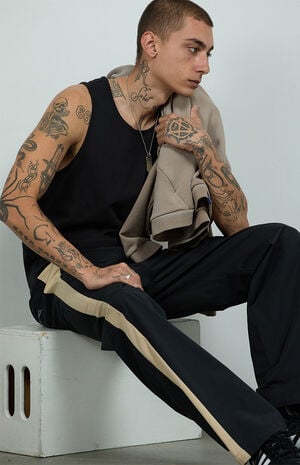 Active Perforated Baggy Track Pants image number 3