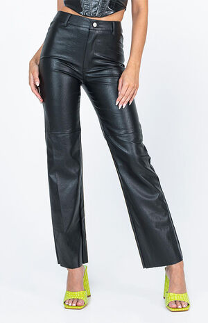 Macey Faux Leather Pants image number 2
