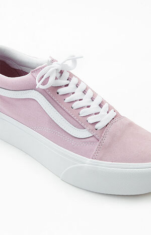 Lilac Old Skool Stackform Sneakers image number 6