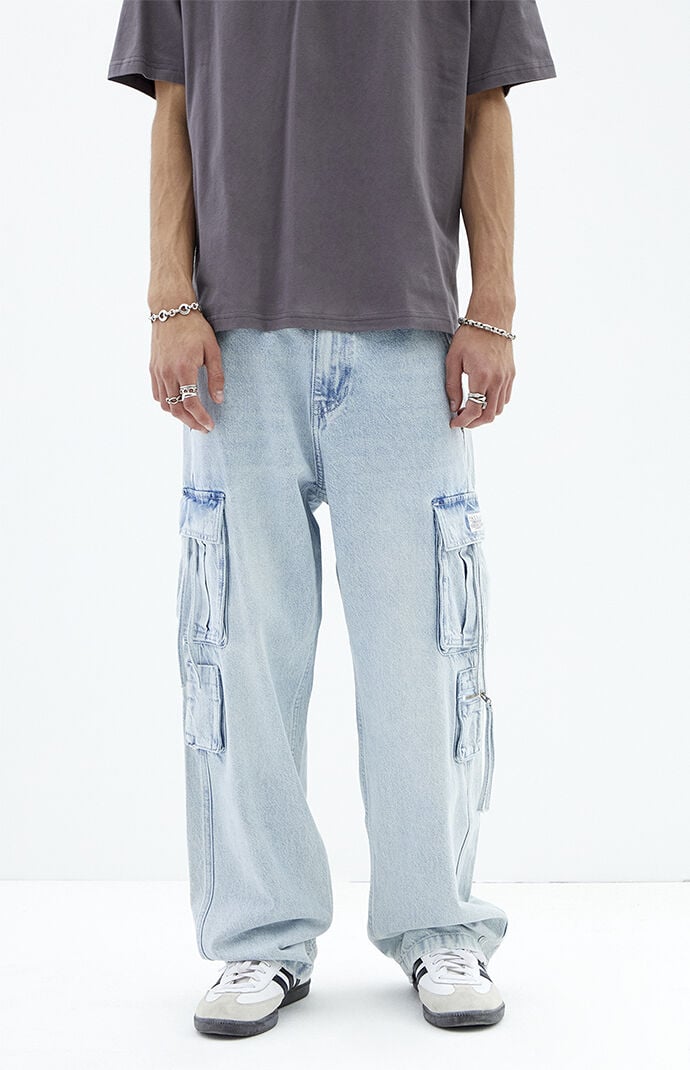 k*y様 geeks INDIGO DENIM BAGGY PANTS サイズ1 INDIGO DENIM BAGGY PANTS | gEekS