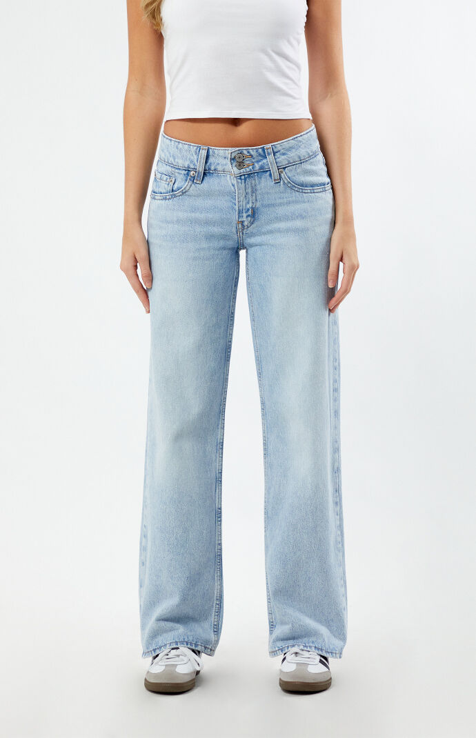 Levi s Abraided Art Superlow Loose Jeans PacSun