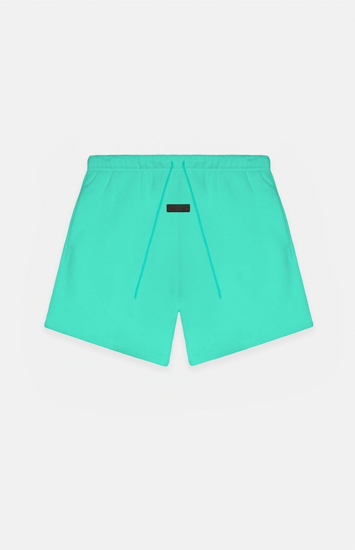 [ KEDS ]★ESSENTIAL SWEAT SHORTS Kids Fear of God Essentials Mint Leaf Sweat Shorts | PacSun