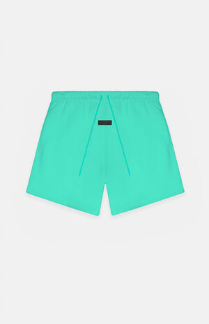 Essentials Mint Leaf Sweat Shorts image number 6