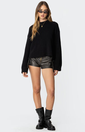 Marleen Oversized Knit Sweater image number 2