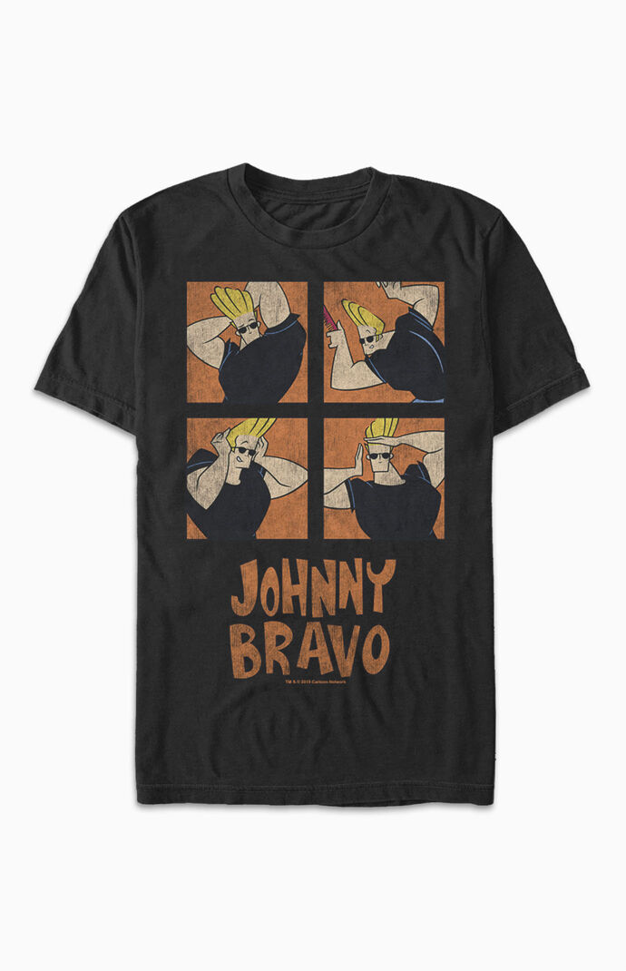 Many Faces Johnny Bravo T-Shirt
