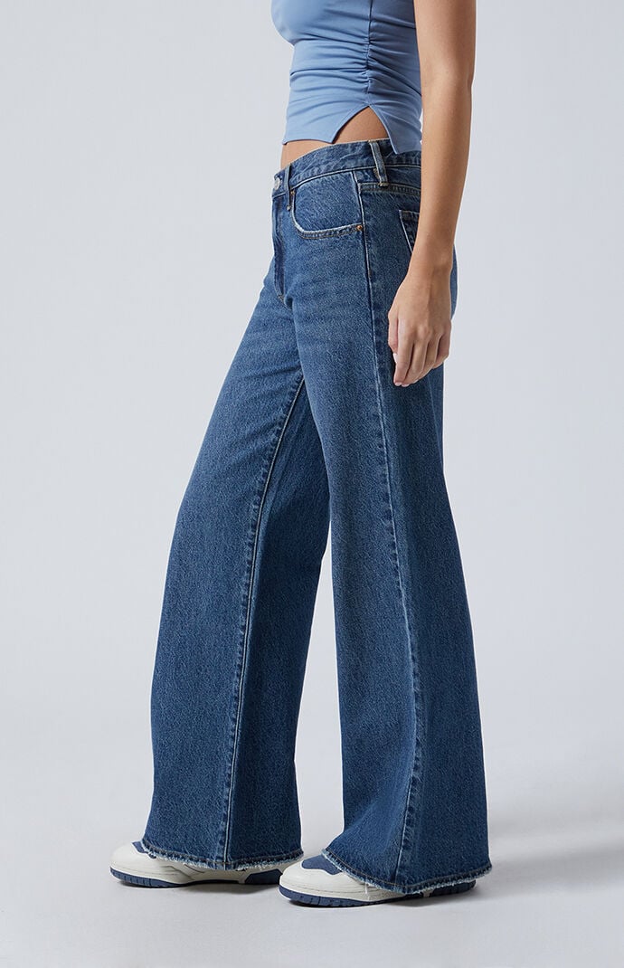 SUNSEA サンシー　Big Denim Pants/Indigo Pacsun Lena Low Rise Super Baggy Jeans Dark Indigo | PacSun
