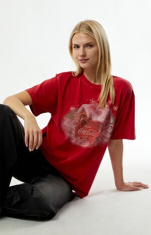 by Pacsun Holly Elf Oversized T-Shirt image number 1