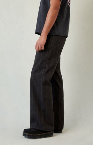 Dark Plaid Extreme Baggy Pants image number 3