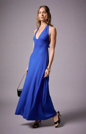 Alexa Halter Midi Dress image number 1