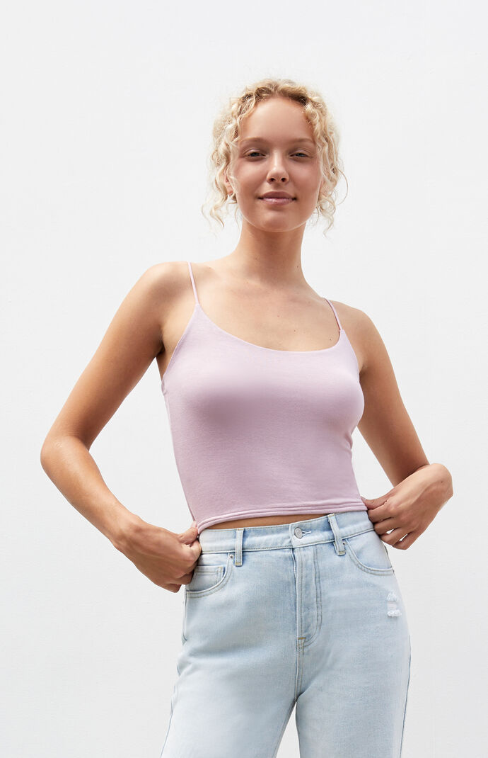 Longline Easy Cropped Cami Top