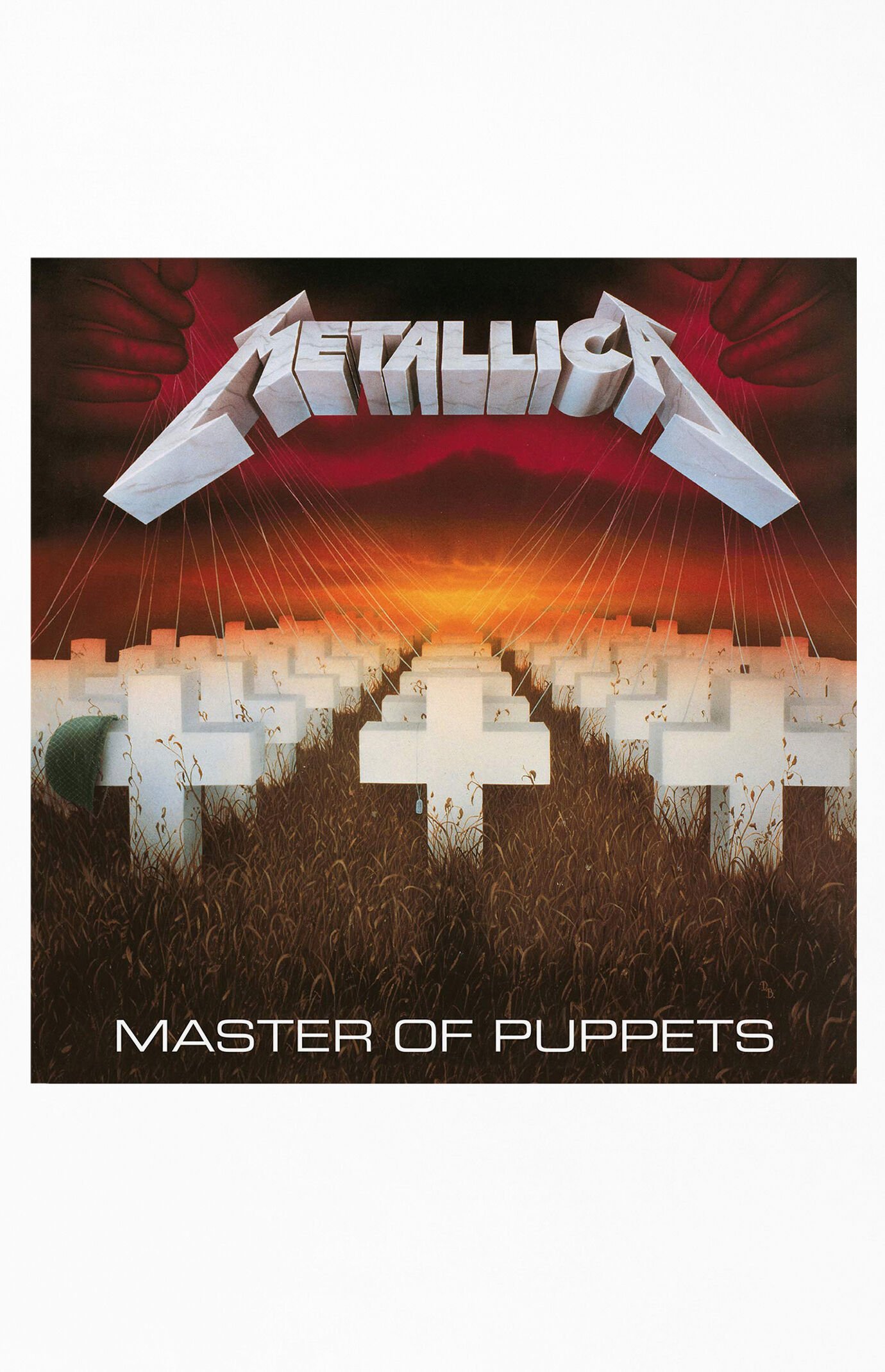 PacSun Metallica Master Of Puppets Vinyl Record