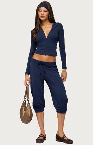 Natashah Hooded Long Sleeve Top image number 5