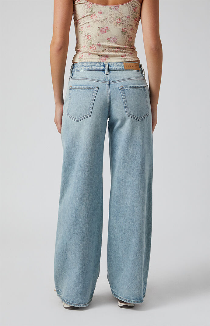 PacSun Casey Low Rise Baggy Jeans Medium Indigo | PacSun