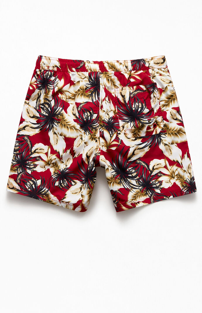 Printed 16" Swim Trunks