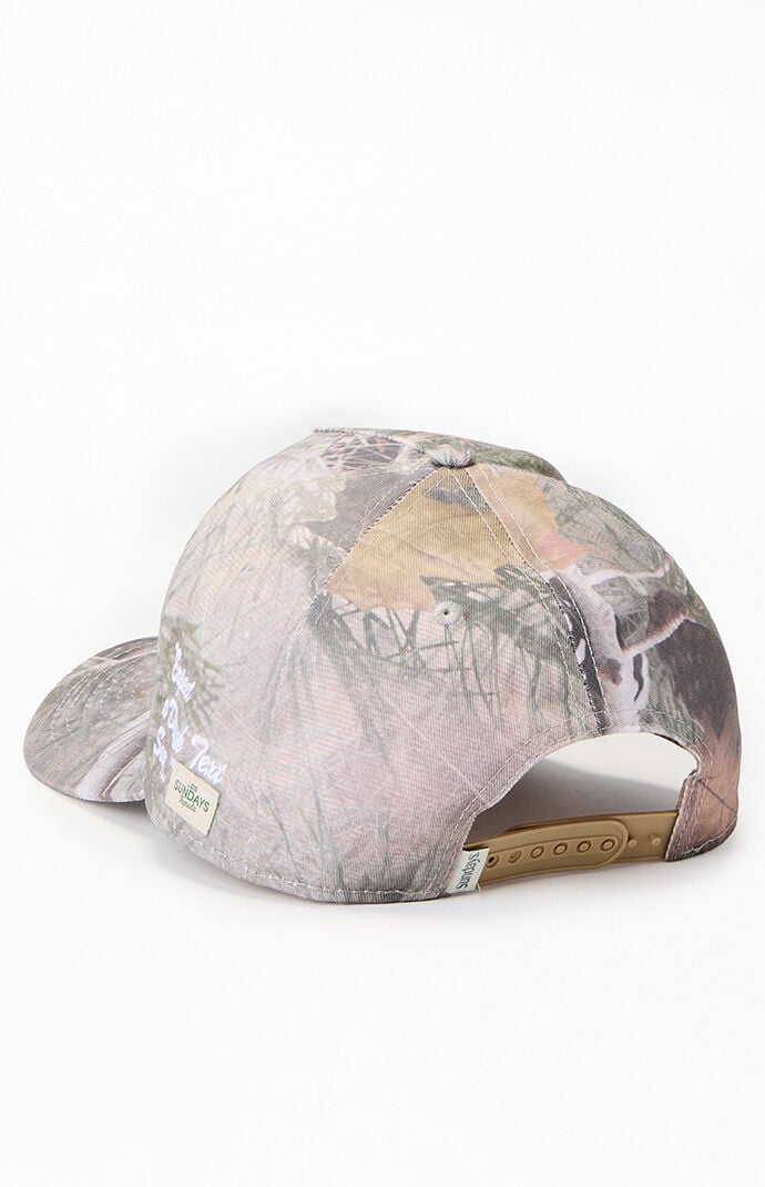 Los Sundays Tequila And Country Music Camo Snapback Hat