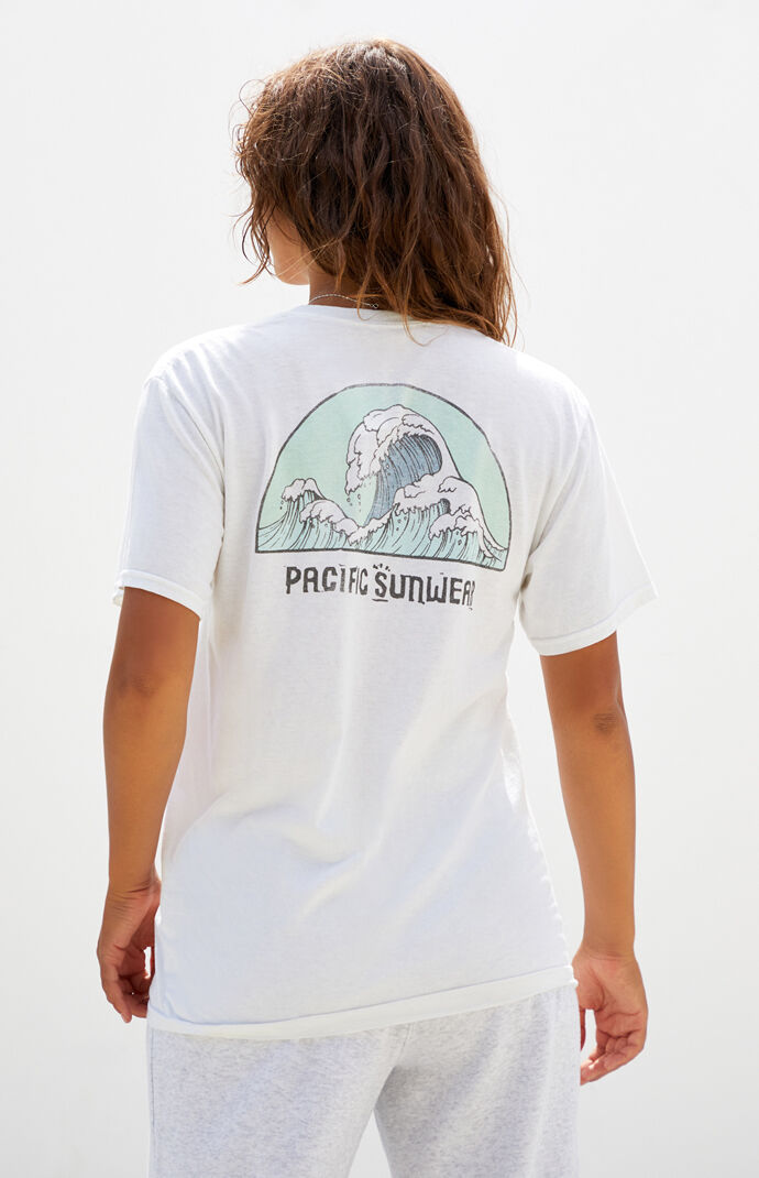 PacSun Blue Wave T-Shirt