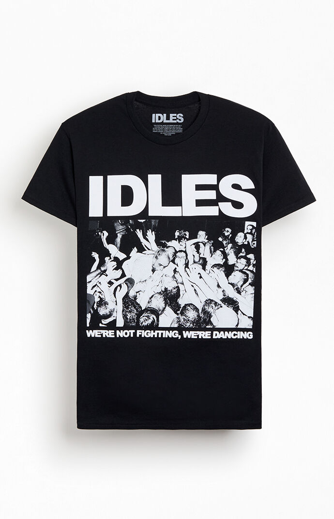 IDLES Tシャツ ダイアナ妃 バンドTシャツ IDLESダイアナ妃デザインTシャツLサイズ