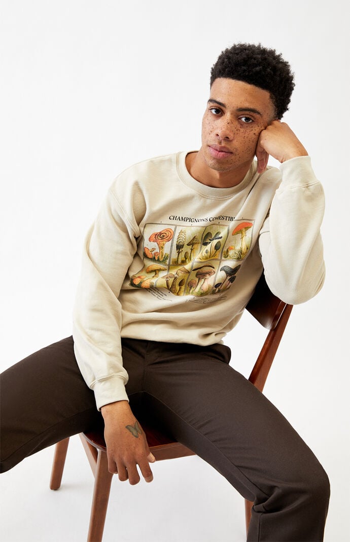 Champignons Crew Neck Sweatshirt