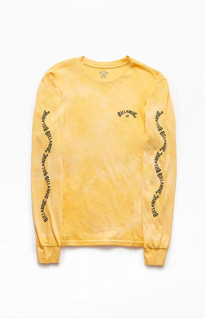 Washed Arch Long Sleeve T-Shirt
