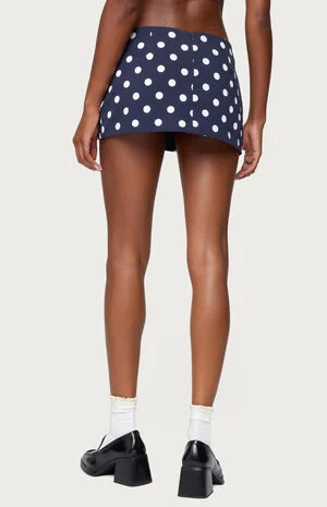 Noreen Polka Dot Mini Skort image number 3