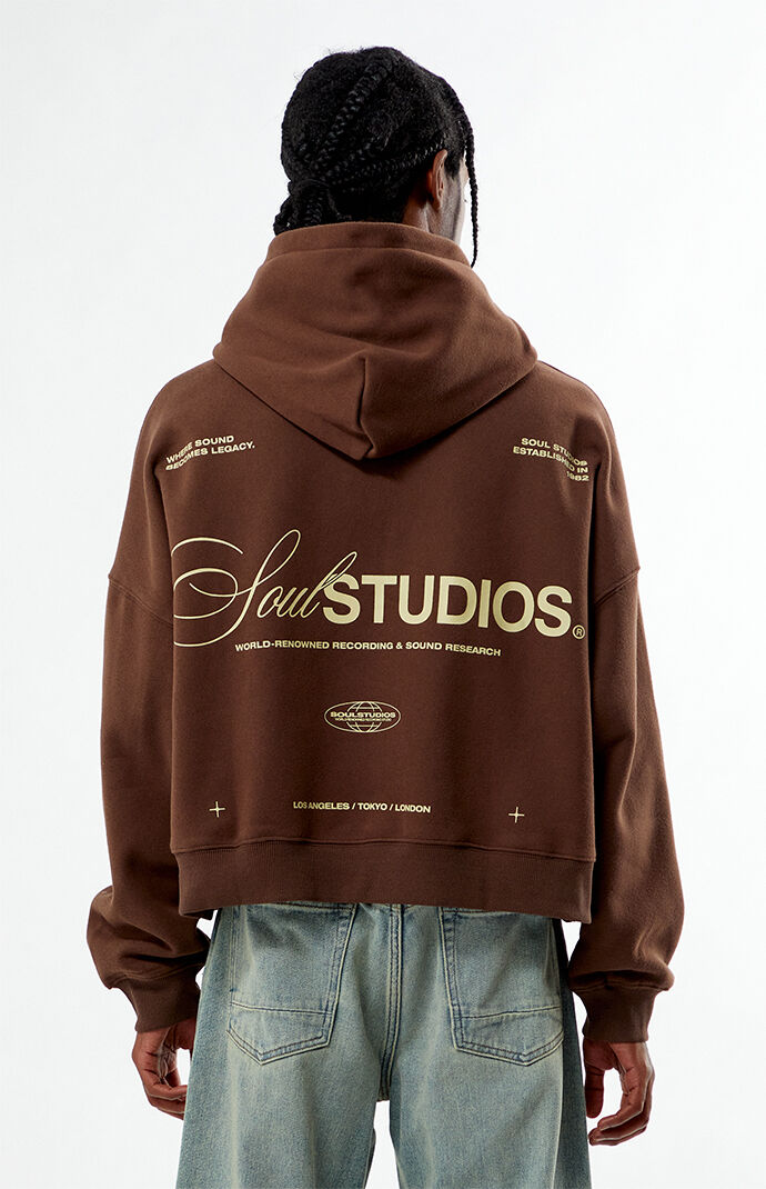 Pacsun Soul Studios Cropped Hoodie